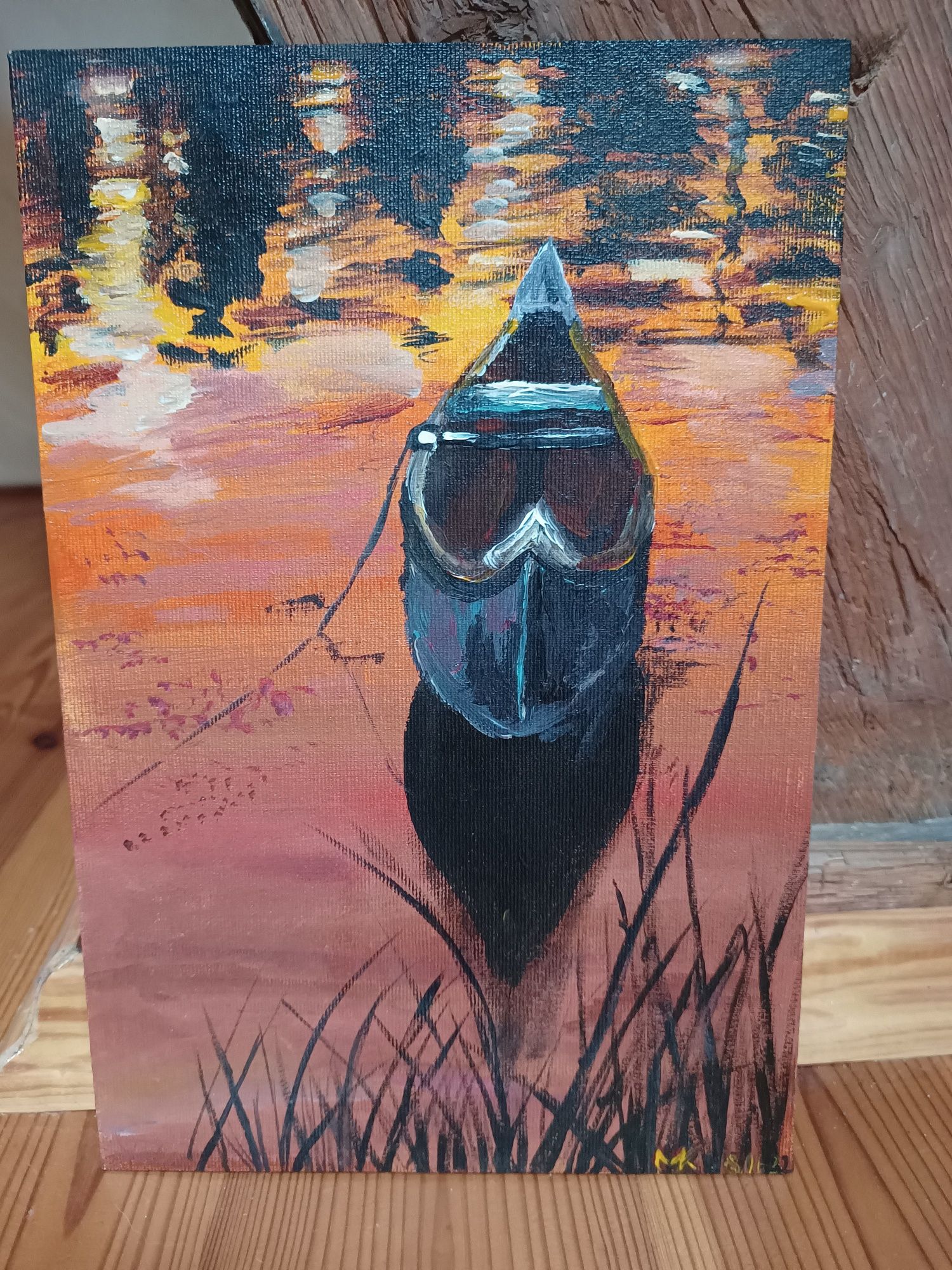 Obraz "Łódka" 20x30cm