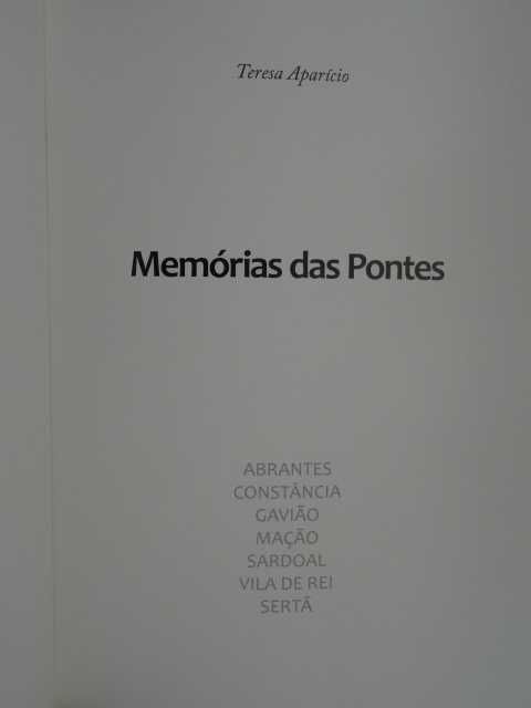 Memórias das Pontes de Teresa Aparício