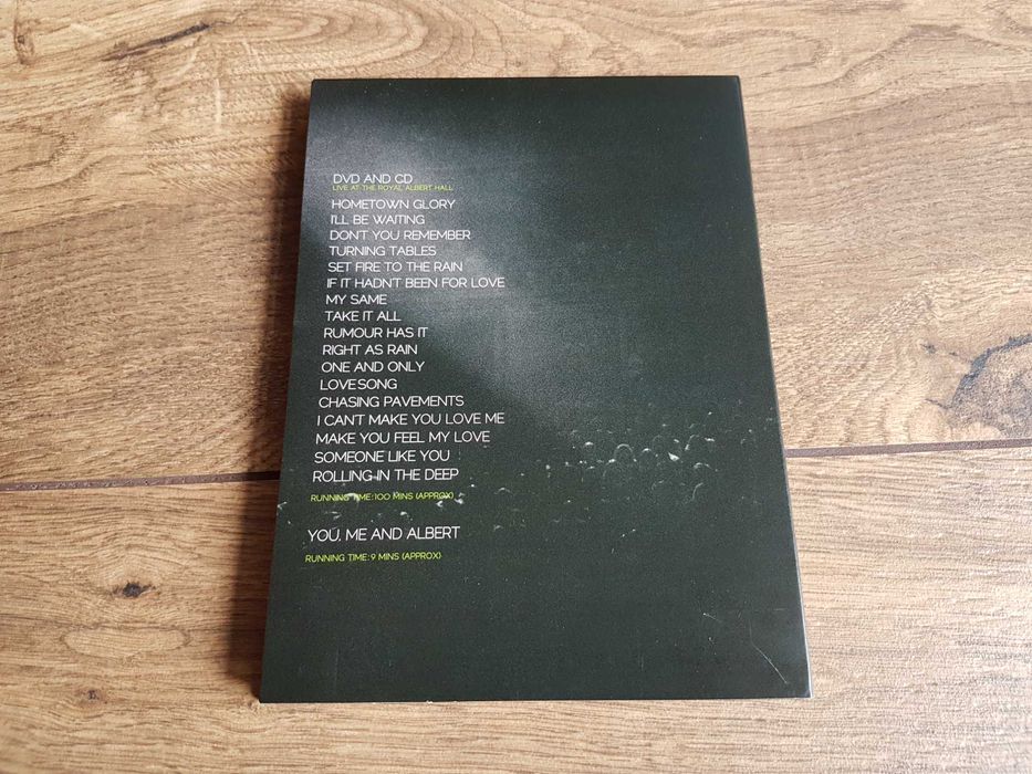 Płyta CD: Adele live at The Royal Albert Hall, DVD+CD koncert