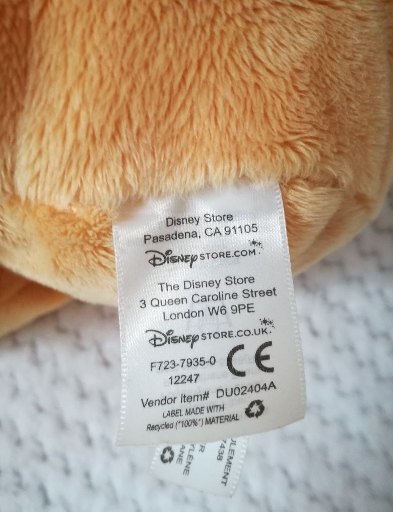 Duża, oryginalna maskotka Kubuś Puchatek Logo Disney Store