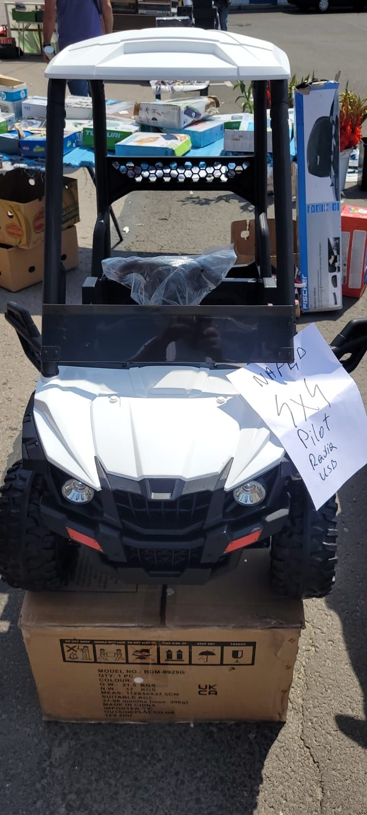 Auto na baterie buggy 4x4