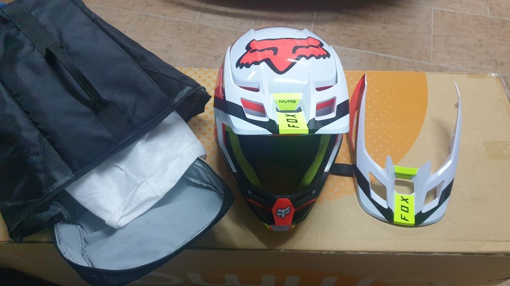 Capacete Fox V2 tamanho XL