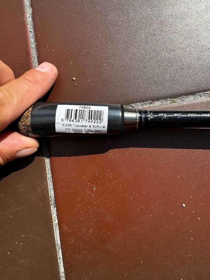 Wędka Savage Gear SGS6 Topwater i Softlure 7-25gr 232cm