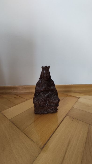 Figurki drewniane rzeźby unikat rękodzieło
