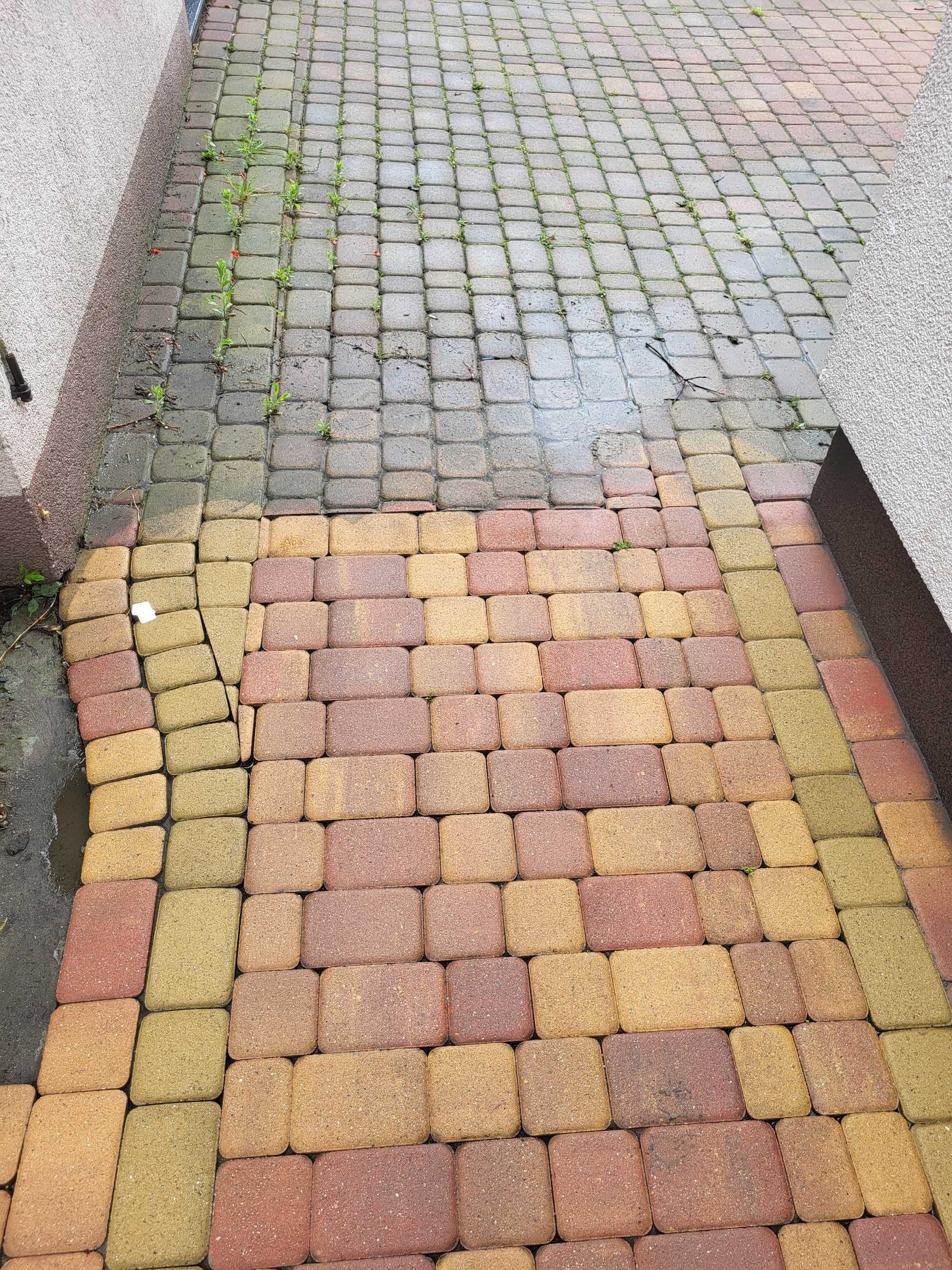 Mycie dachu, elewacji, kostki brukowej