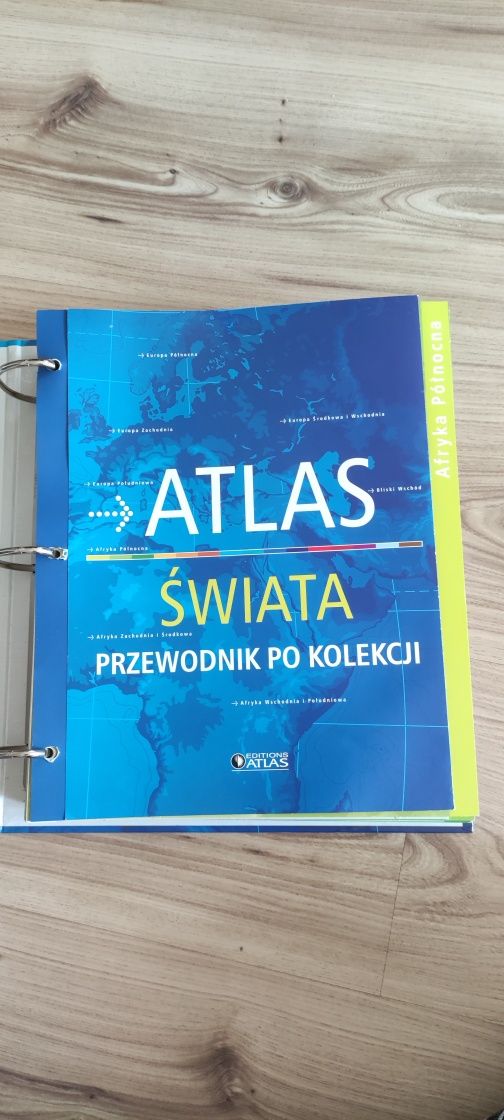 Atlas świata kolekcja Editions Atlas