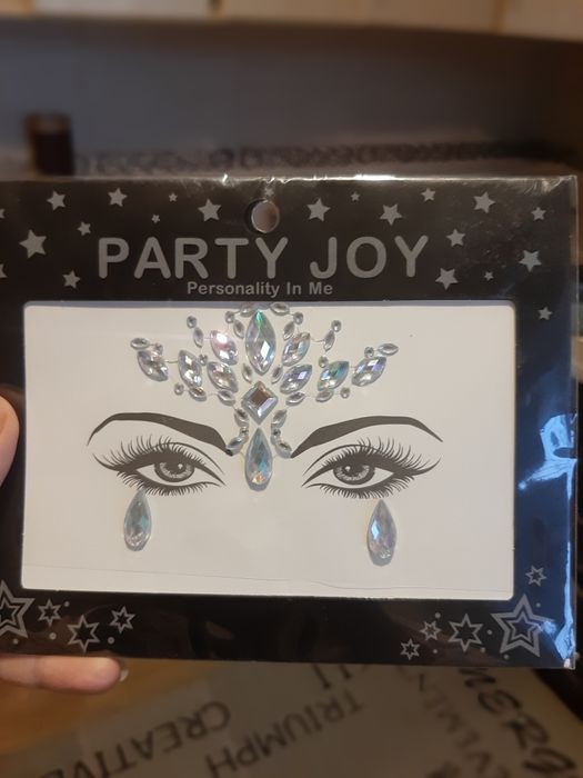 Стрази для обличчя волосся нігтів наклейки на лицо тату