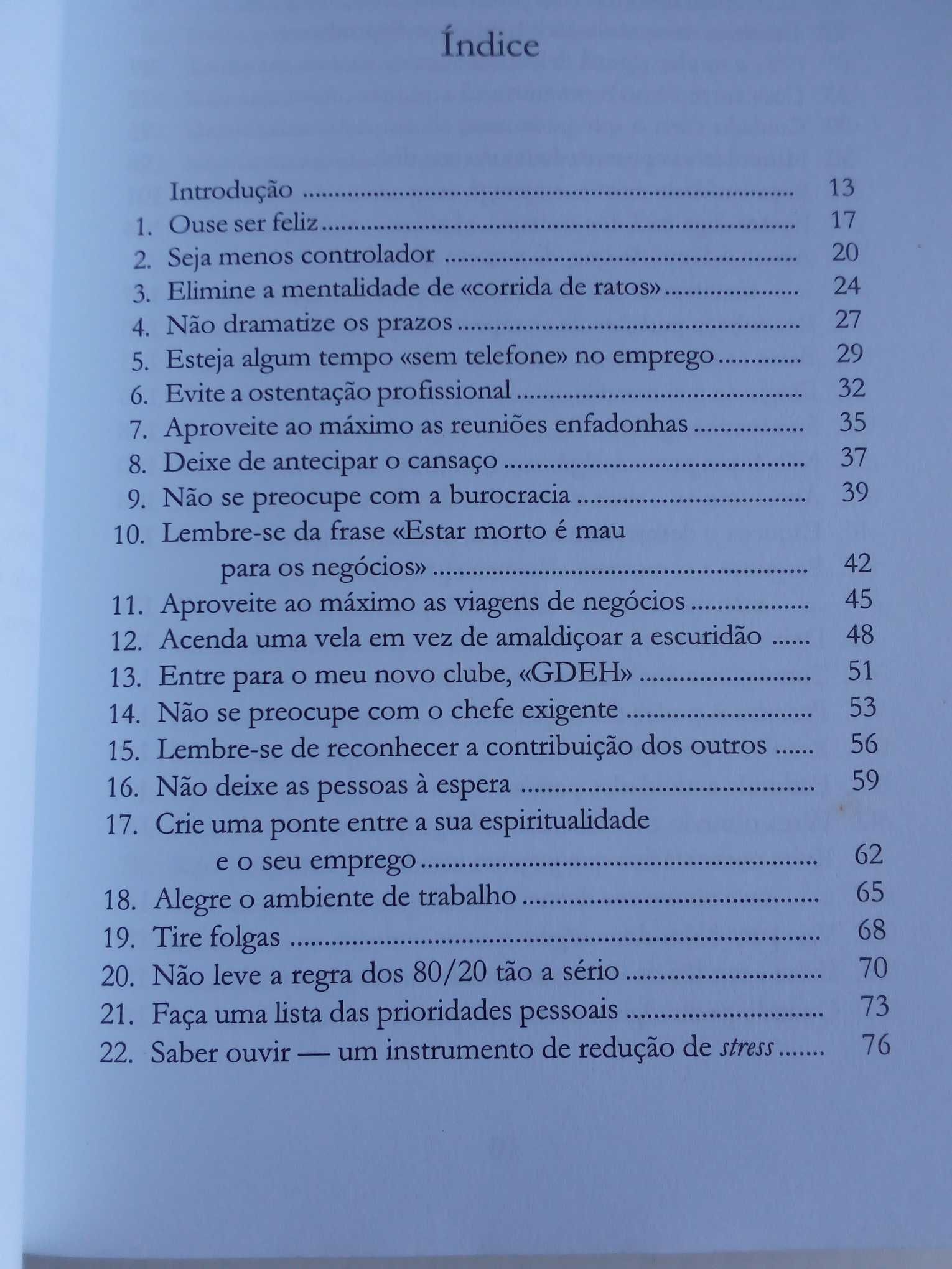 Livro "Não faça uma tempestade num copo de água no emprego" de Richard