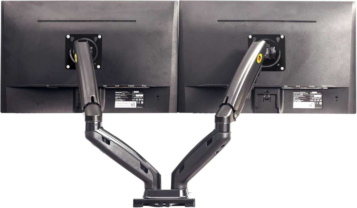 Suporte de mesa para 2 ecrãs