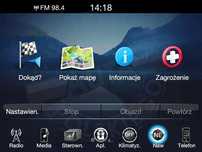 Chrysler Pacifica UC84 uConnect 8.4 Polskie menu lektor mapa USA na EU