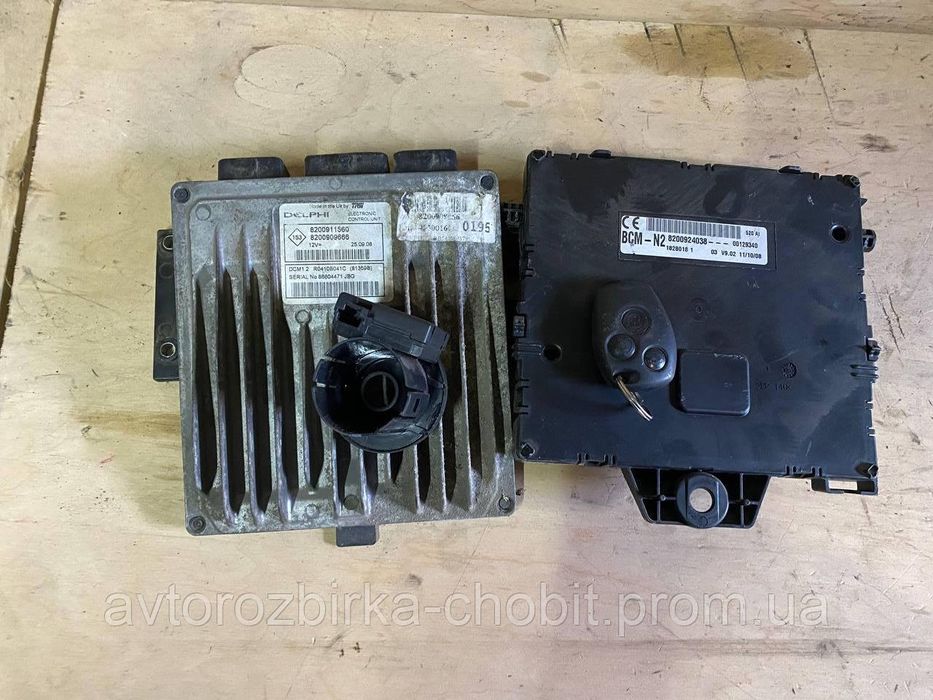 Комплект ЕБУ 8200911560, 8200909666 для Renault Kangoo 2 1.5 Dci
