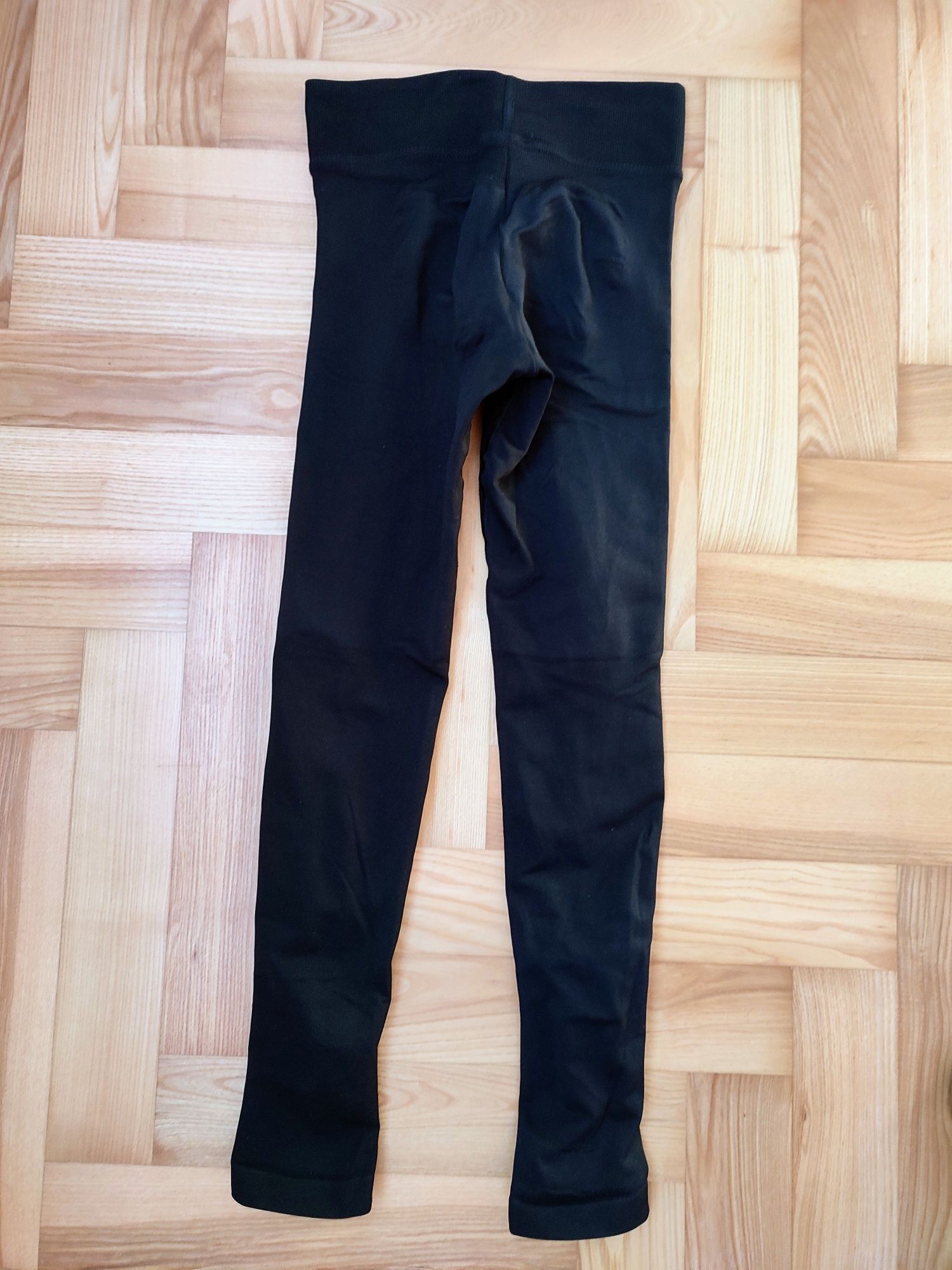 Czarne Modelujące sylwetkę legginsy fit Black S Gatta