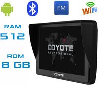 GPS навигатор COYOTE 812 TORR 512/8gb Rom Андроид С картами навигации