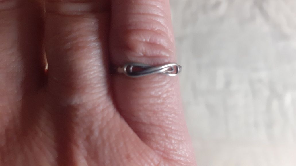 Anel de prata 5 euros, 5cm circunferência, não enferruja