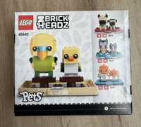 Lego BrickHeadz Pets 40443 Chick e Budgie Selado