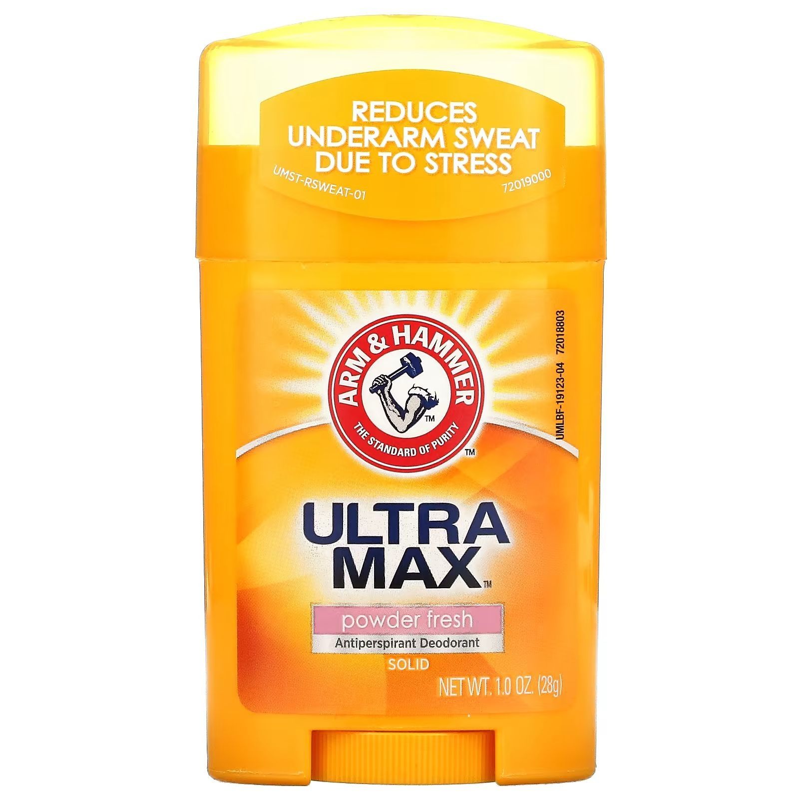 Arm&Hammer UltraMax твердий дезодорант-антиперспірант powder fresh 73г