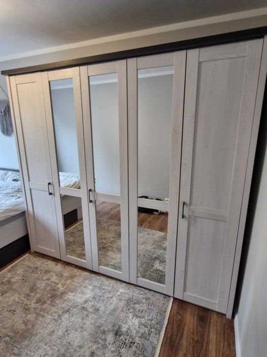 Zestaw mebli do sypialni łóżko + szafa. Stan bardzo dobry !!!