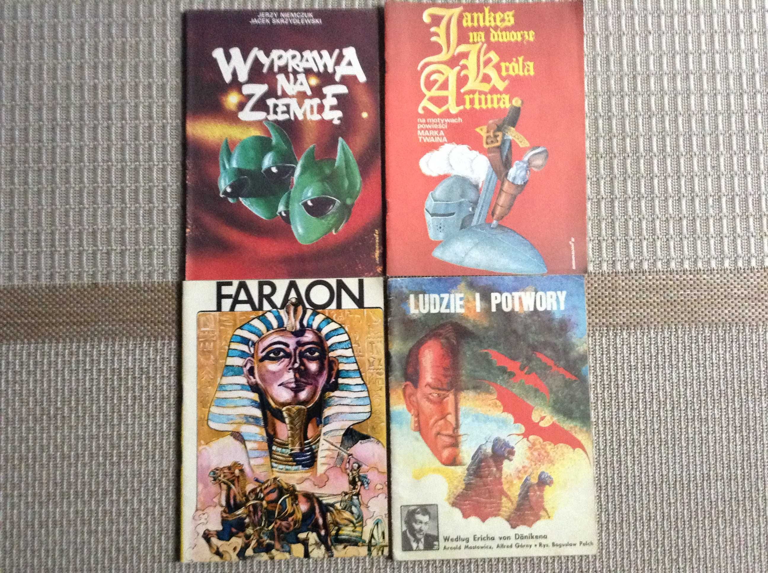 Komiksy 4 szt. r.1989, r.1984, r.1988, r.1984