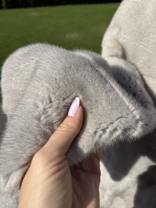 Futro naturalne z norek, XS S