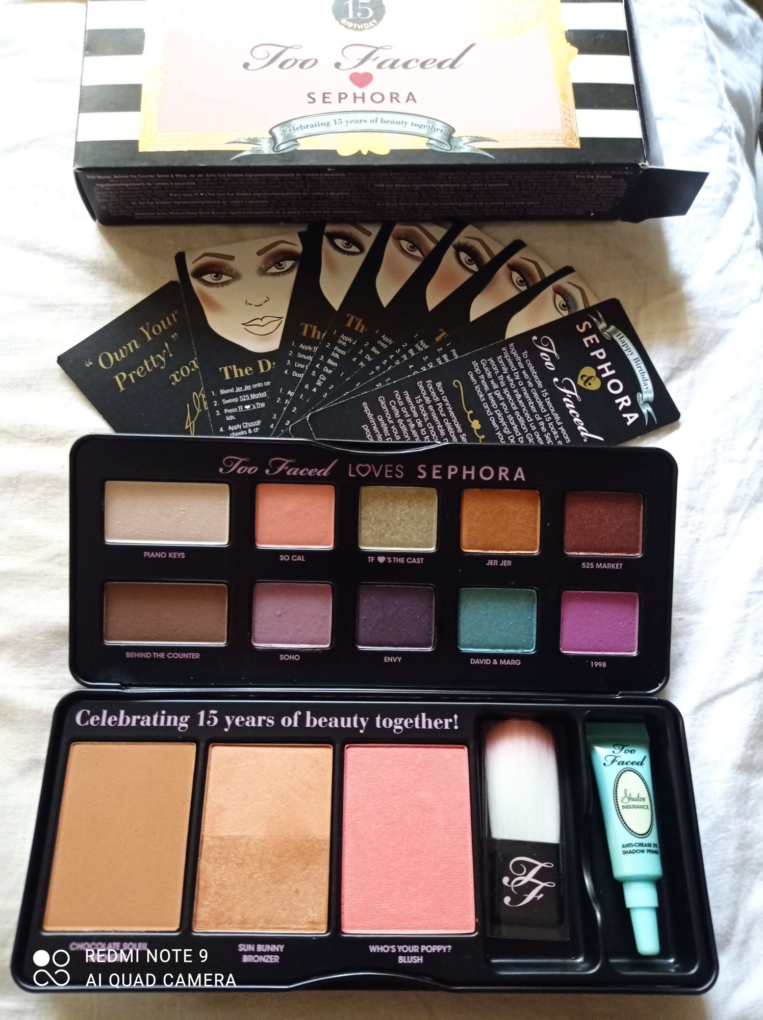 Paleta Too faced loves Sephora. Nova.