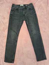 Spodnie pull&bear czarne jeans