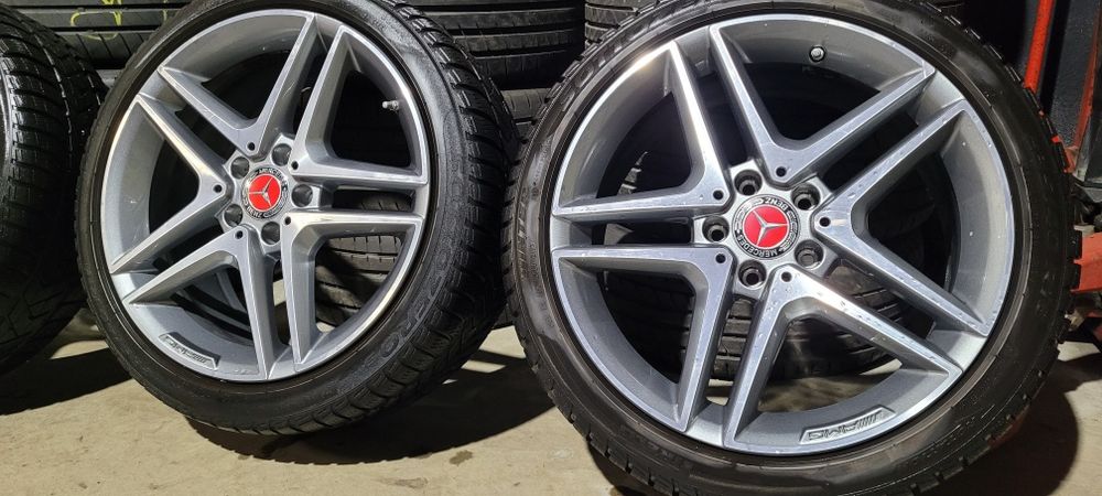 Oryginalne felgi 18 AMG opony zima  polecam
