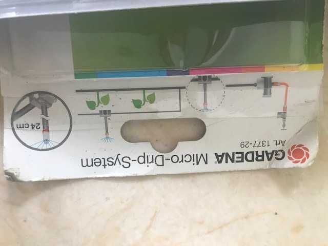 Gardena Micro - Drip system - tubo de prolongamento  24 cm  NOVO
