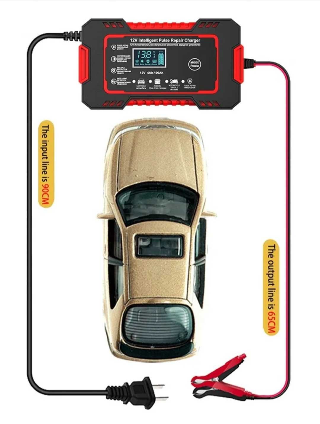 Зарядний пристрій для акумуляторів 12v 6A