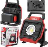 YATO REFLEKTOR AKUMULATOROWY NAŚWIETLACZ LED 18V 6000LM 65W BEZ BATERII