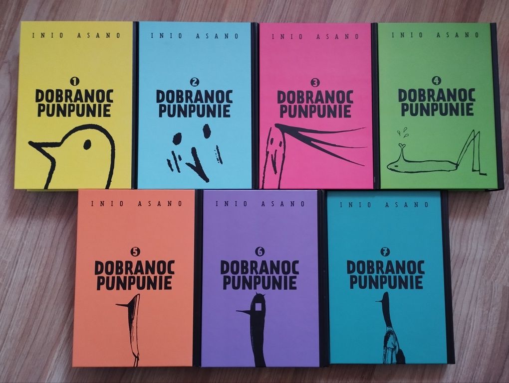 Dobranoc Punpunie tomy 1-7 twarda