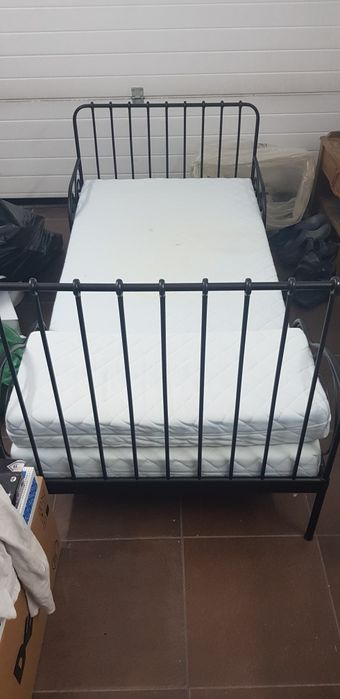Kompletne łóżko IKEA regulowana długość