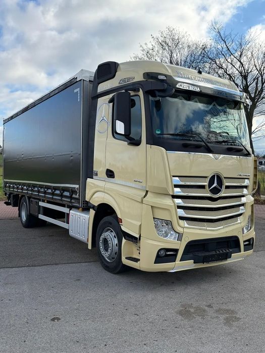 Mercedes-Benz ACTROS 1846 / FIRANKA / WINDA / 18 EUROPALET / AUTOMAT / Z NIEMIEC / 2019 / PRZEBIEG 370 TYŚ KM