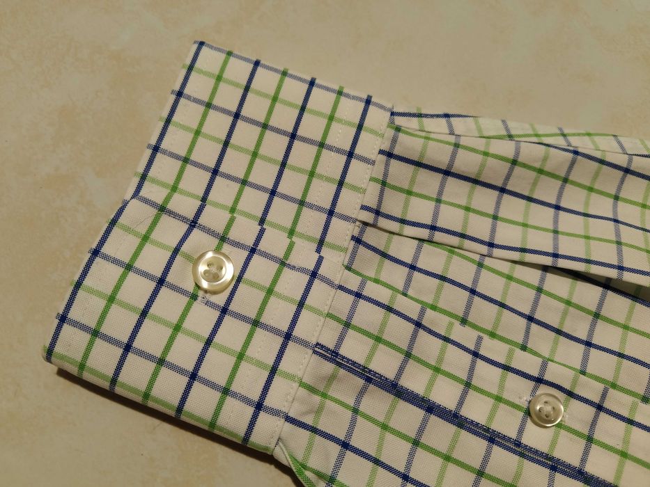 LANDS END USA - NOWA! z LOGO Markowa Koszula Męska rozmiar M