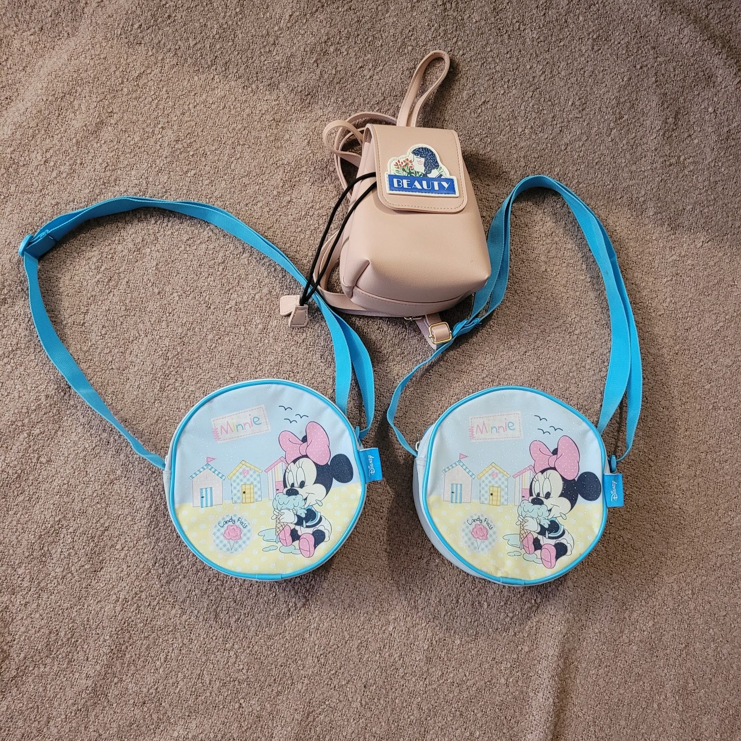 2x torebka CCC plus plecak myszka minnie