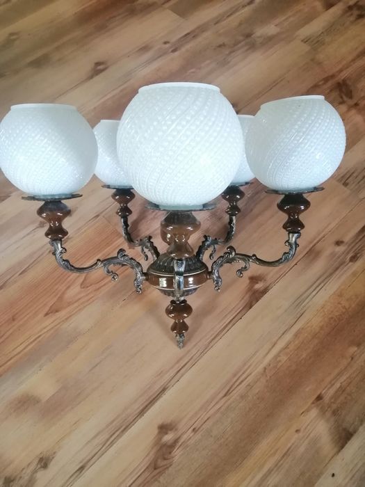 Lampa wisząca i kinkiet