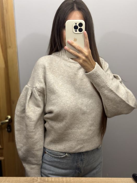 Светр бежевий H&m