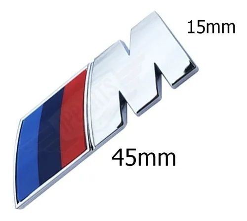 SÍMBOLO EMBLEMA LATERAL Guarda-lamas BMW M PERFORMANCE ORIGINAIL Novo