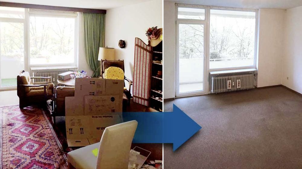 Opróżnianie mieszkań, pomieszczeń, wywóz mebli profesjonalnie