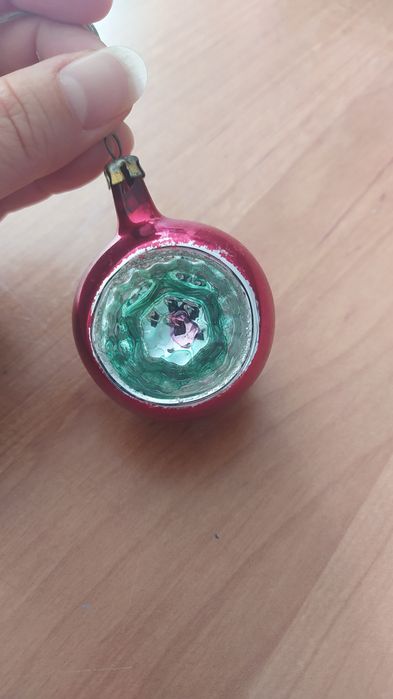 Bombka PRL reflektor