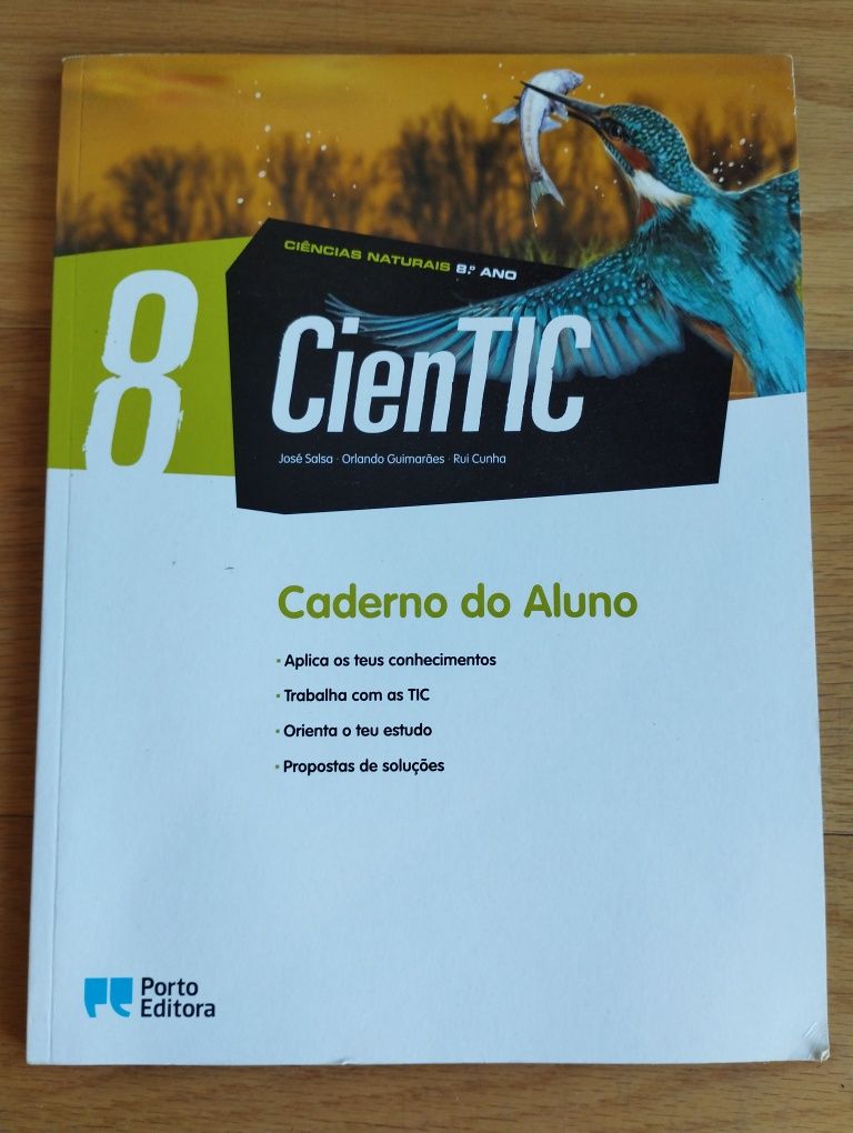 Caderno do Aluno - CIENTIC 8 ano - Porto Editora