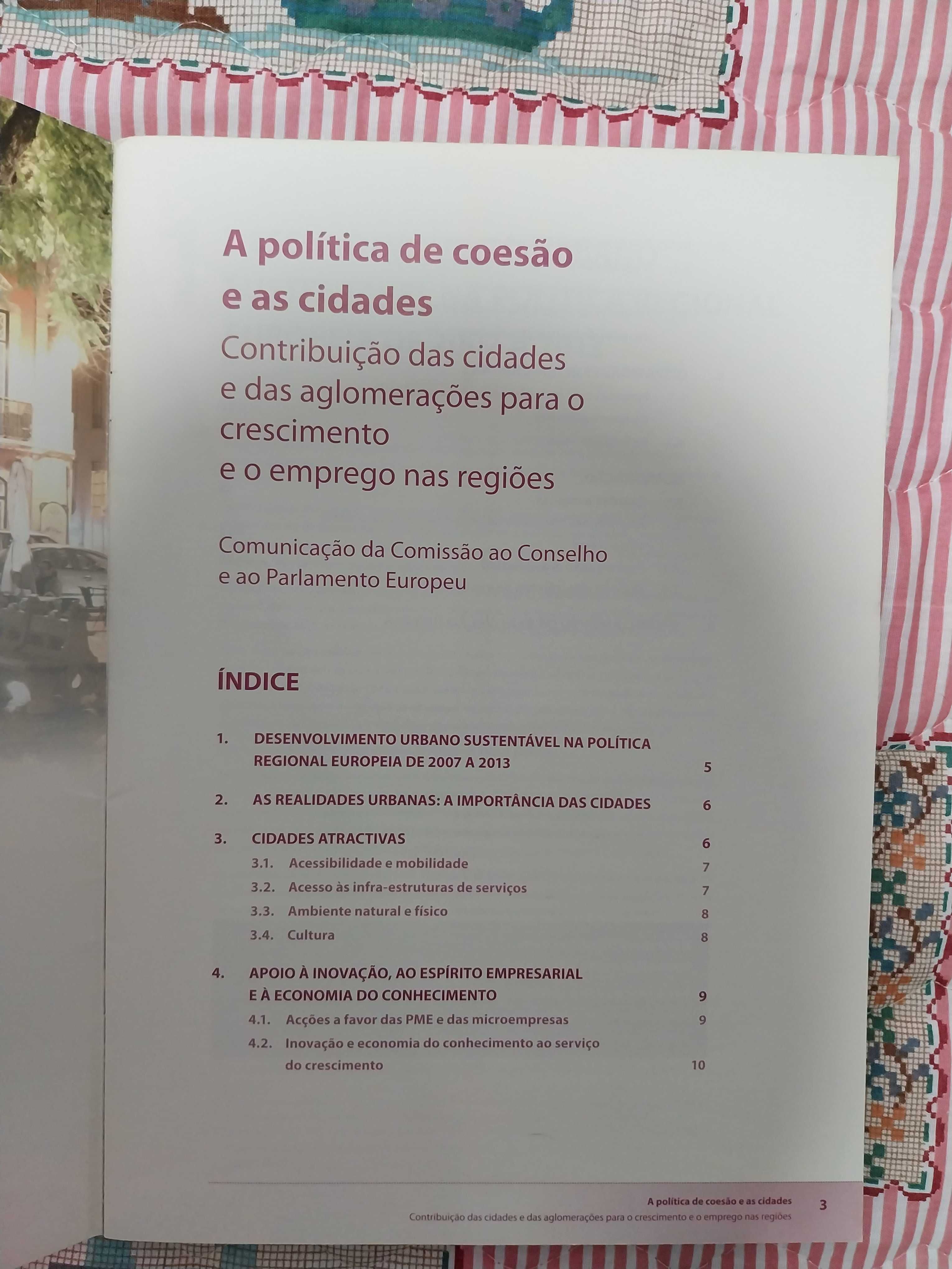 Revista A política de coesão e as cidades