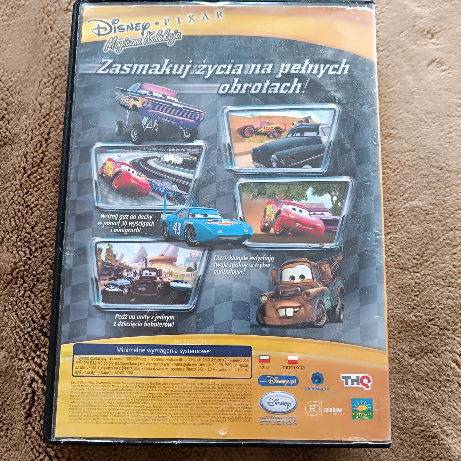 Gra PC Cars Disney Auta 1 i Auta 2