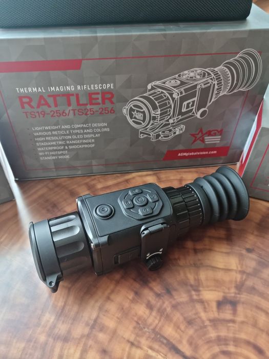 Тепловізійний приціл AGM Rattler TS19-256