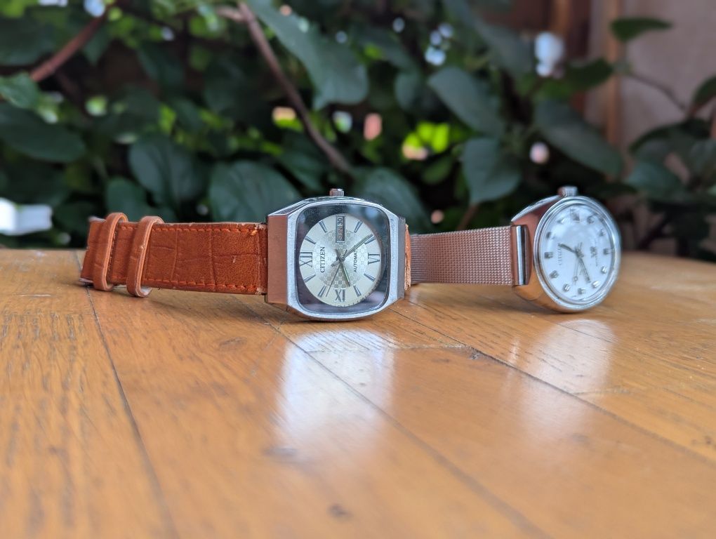Zegarki Citizen Eagle 7 VINTAGE automatyczne, uszkodzone pasek.