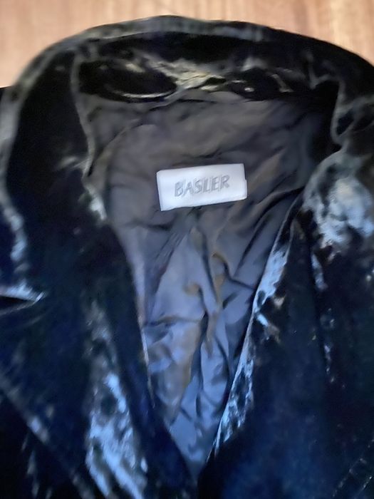 Kurtka marynarka Jedwabny aksamit Basler