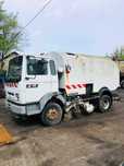 renault midliner zamiatarka eurovoirie wózek boczny rama papiery