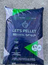 Pellet pelet drzewny sosnowy Let's z certyfikatem