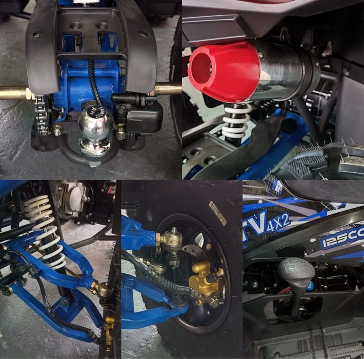 Quad Quady GM TURBO PRO 125cc FELGA Aluminiowa NOWOŚĆ 2025r *RATY*