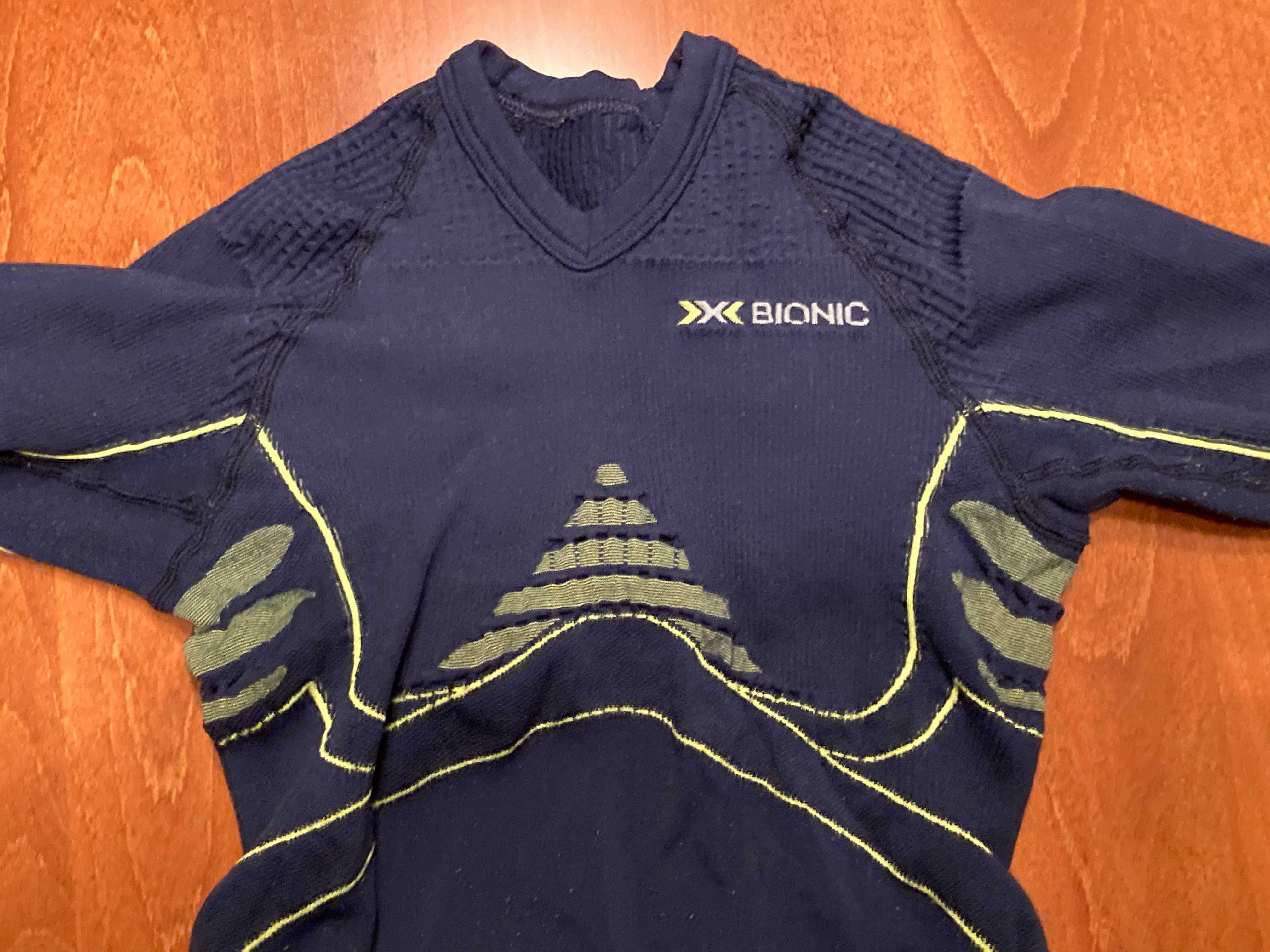 X Bionic bielizna termoaktywna koszulka spodnie 8-9 lat