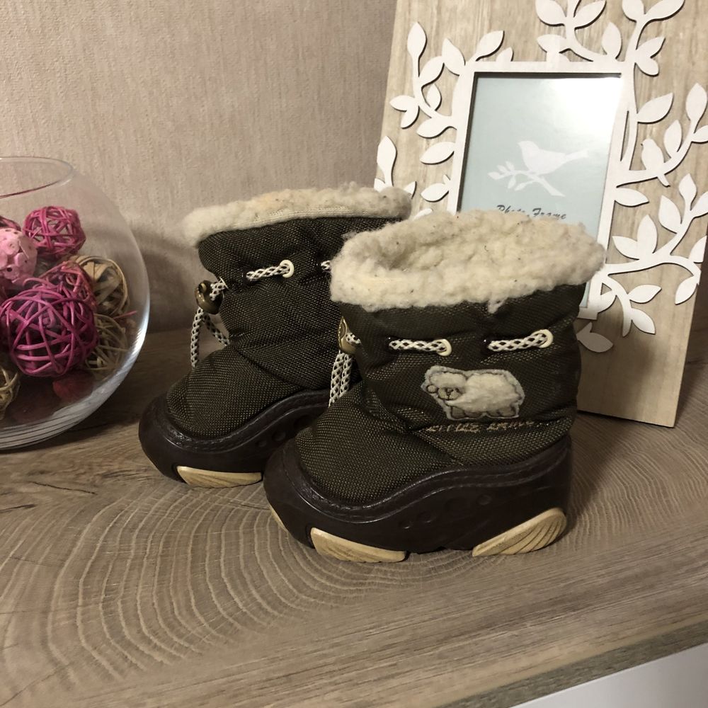 Сапожки ботиночки зимние дутики Demar, 20 21 размер